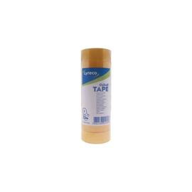 Lyreco Klebefilm, Klebeband, 19mmx33m, 40µm, transparent, 8 Rollen pro Packung Artikelbild