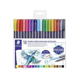 Tusj STAEDTLER DUO watercolour (18) produktbilde