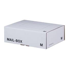 Smartbox Pro Mail-Box M, Versandkarton, 331x241x104mm, weiss, 20 Stück Artikelbild