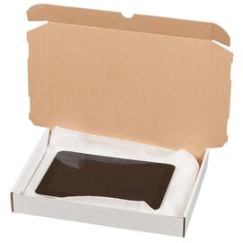 Smartbox Pro Klappdeckelbox, Maxibriefkarton Größe 3, 330x242x45mm, weiß, 25 Stück Artikelbild