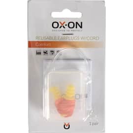 OX-ON Öronproppar Comfort med snöre produktfoto