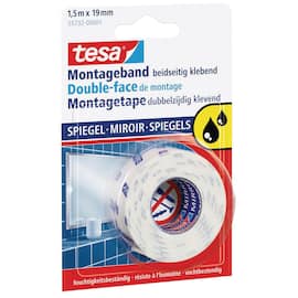 tesa® Montageband Powerbond für Spiegel, Weiss 1,5mx19 mm Artikelbild