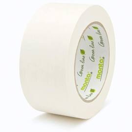 monta® Papierklebeband 850, Packband, Klebeband, 50mmx50m, reinweiß, 1 Rolle Artikelbild