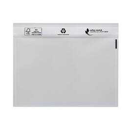 Debatin Dokumententasche UNIPACK™, Begleitpapiertasche, C6, ohne Aufdruck, selbstklebend, 175x140mm, transparent, 250 Stück pro Packung Artikelbild