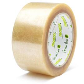 monta® Packband reTec 831, PP-Klebeband, 50mmx80m, transparent, 1 Rolle Artikelbild