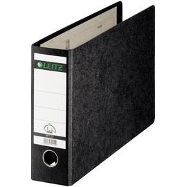 Leitz Ordner, A4 quer, 77mm, Hartpappe (RC), schwarz, 1 Stück Artikelbild