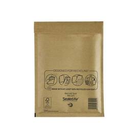 Sealed Air® Luftpolstertasche, D/1, haftklebend, 180x260mm, braun, 5 Stück pro Packung Artikelbild