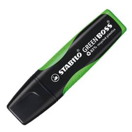 STABILO Textmarker Green Boss, Leuchtmarker, Leuchtstift,  grün, 2-5mm, Keilspitze, 1 Stück Artikelbild
