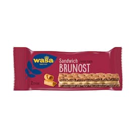 Knekkebrød WASA Sandwich brunost produktbilde