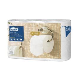 Tork Premium T4 Toilettenpapier mit Federprägung, 4-lagig, 6 Rollen Artikelbild
