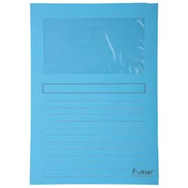 Exacompta Aktenhüllen Forever®, Sichtmappen, 120 g/m², A4, hellblau, 100 Stück Artikelbild