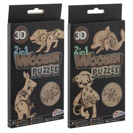 Puslespill 2-i-1 3D (2) produktbilde
