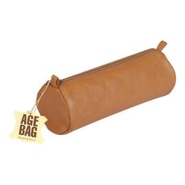 Pennal AGE BAG Ø8x22 cm skinn brun produktbilde