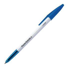 Paper Mate Kugelschreiber 045, mit Kappe, 0,7 mm, Schreibfarbe: blau, 50 Stück pro Packung Artikelbild