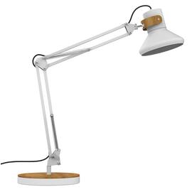 Lampe UNILUX LED Baya Bamboo hvit produktbilde
