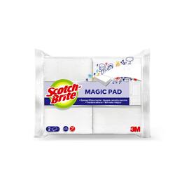 Scotch-Brite Easy Eraser Flecken-Radierer, Putzschwamm, Microfaserschwamm, weiss, 2 Stück Artikelbild