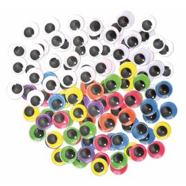 PLAYBOX Plastögon blandade färger 300/FP produktfoto