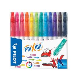 Pilot Frixion Colors Fasermaler, Faserstift, 12 Farben sortiert, SW-FC-S12, 0,4mm, M, 1 Packung Artikelbild