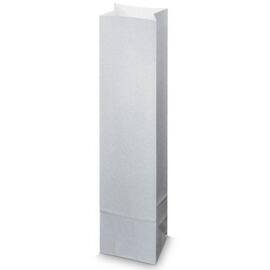 Flaschenbeutel für 1 Flasche Wein oder Sekt, 100x80x410mm, silber, 50 Stück Artikelbild