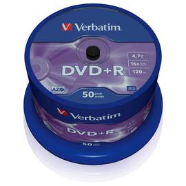 Verbatim DVD+R 4,7 GB, 16X spindel produktfoto