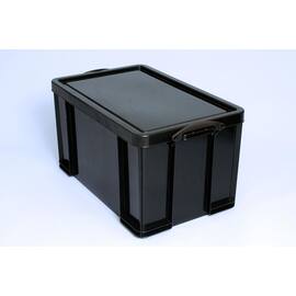Really Useful Box Aufbewahrungsbox, 84 Liter, 710x440x380mm, stapelbar, schwarz, 1 Stück Artikelbild