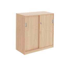 deNord Design Skjutdörrskåp 2-plan 800x400x915 bok produktfoto