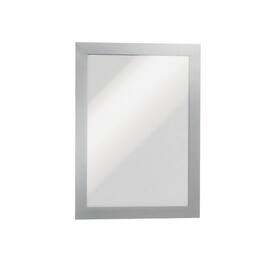 Durable Sichttasche DURAFRAME®, magnetisch, selbstklebend, PVC, A5, silber, 2 Stück Artikelbild