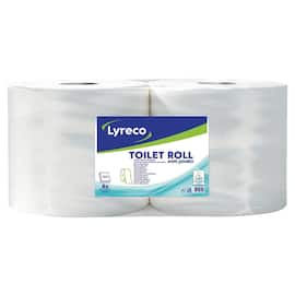 Toalettpapir LYRECO max jumbo 2L 350m(6) produktbilde