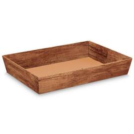 Geschenkkorb Timber, Präsentkorb, maxi, 315x220x55mm, braun, 25 Stück Artikelbild