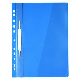 Durable Hängehefter, Kunststoff, kaufmännische Heftung, mit Tasche, A4, blau, 25 Stück / Packung Artikelbild