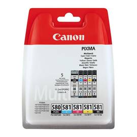 Blekk CANON PGI-580/CLI-581 BK/CMYK (5) produktbilde