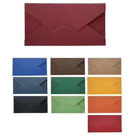 Coupon-Verpackung, Gutscheinverpackung, 223x115x5mm, dunkelgrün, 25 Stück Artikelbild