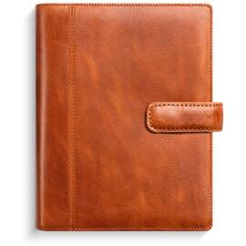 Burde Compact Sytemkalender skinn brun - 4279 produktfoto