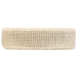 Jute Geschenkband, 50 mm x 40 lfm, creme, 3 Stück Artikelbild
