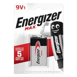 Energizer Batterien Max 9V EBlock, LF22, 1 Stück pro Packung Artikelbild