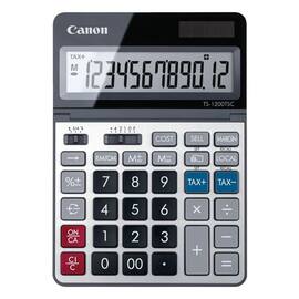 Canon Tischrechner TS-1200TSC, Rechner, klappbares LC-Display, 12-stellen, 1 Stück Artikelbild
