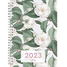 Kalender GRIEG Leo A5 Trend 2023 blomst produktbilde