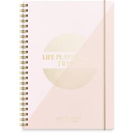 Kalender GRIEG A5 2023 Life Planner Pink produktbilde