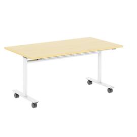 deNord Design Fällbord 1200x700 björk/vit produktfoto