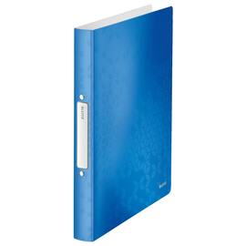Leitz Ringbuch WOW, Ringmappe, A4, PP, 25mm, blau, 257x314x32mm, 1 Stück Artikelbild
