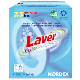 NORDEX Tvättmedel Lavér Colour Sensitive 7,5kg produktfoto