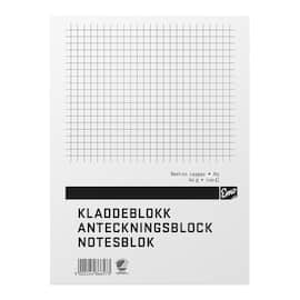 Emo Anteckningsblock A5 100 blad rutat TF produktfoto