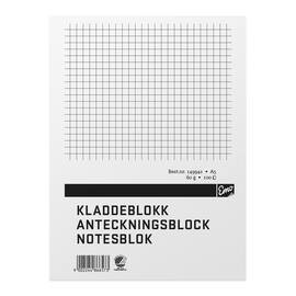 Emo Anteckningsblock A5 100 blad rutat TF produktfoto
