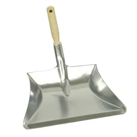 BÜRSTENMANN Kehrschaufel aus Metall, ohne Lippe, Schaufel, Kehrgarnitur, silber, 1 Stück Artikelbild