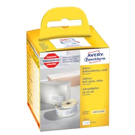 Etikett AVERY adresse 89x36mm (520) produktbilde