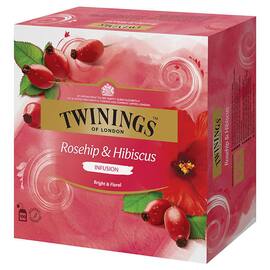 Te TWININGS Nype og hibiskus (100) produktbilde