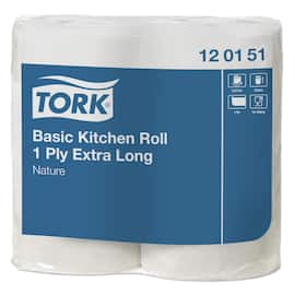 Tork Hushållspapper Universell köksrulle, rulle, 1-lagers, 20 cm x 97 m, vit produktfoto