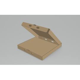 Pizzaeske 31x31x3,5cm brun produktbilde