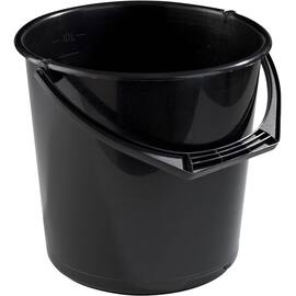Bøtte plast 10L sort produktbilde