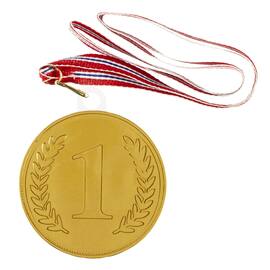 Sjokolademedalje med snor (10) produktbilde